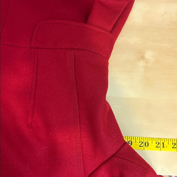 Banana Republic Women's Bold Red Trench Coat - Picture 14 of 16